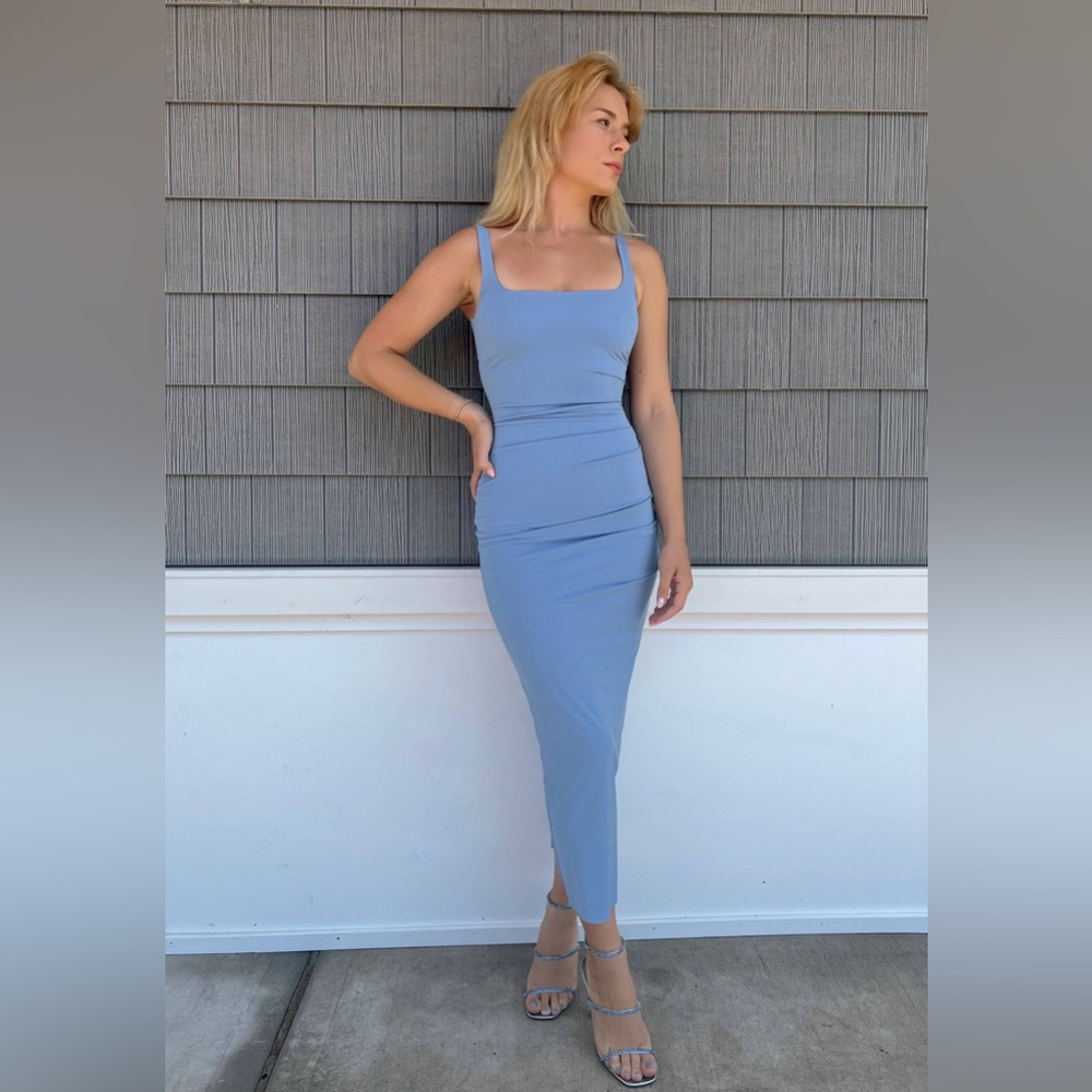 COPY - BEC + BRIDGE Yasmin midi dress in color Dusk